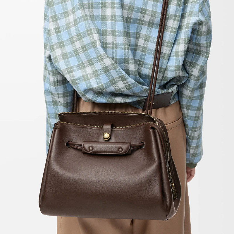 Luxury Bags Everyday - Luxe crossbody schoudertas, zacht leren damestas