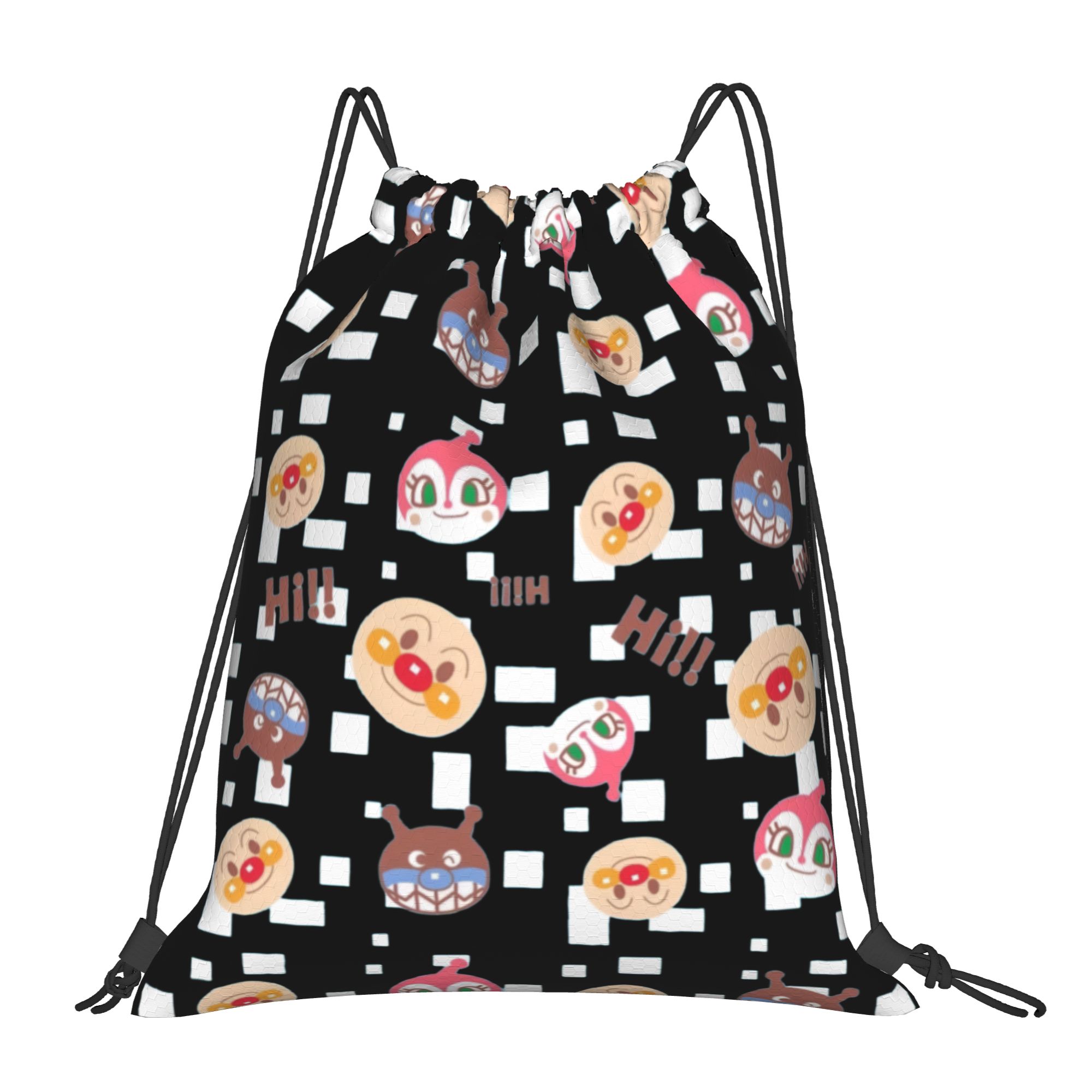 Luxury Yoga Bags - Aangepaste Anpanmans rugzakken met trekkoord, heren