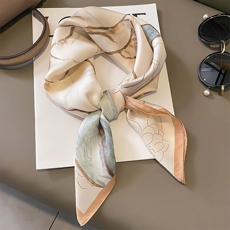 Luxury Bags Expensive - 2024 Ontwerp Mode Print Satijn Vierkante