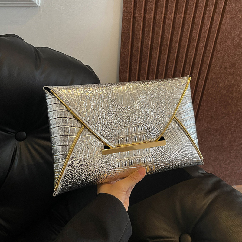 Luxury Bags Vip - Mode Crocodile Patroon Envelop Clutch Dames