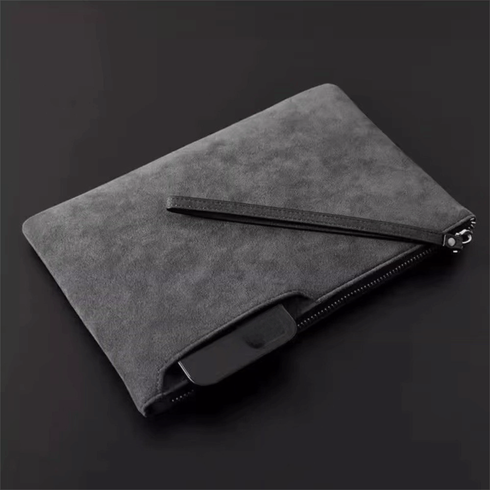 Accordion Wallet Zip - Geschenken Draagbare zakelijke clutch voor heren,