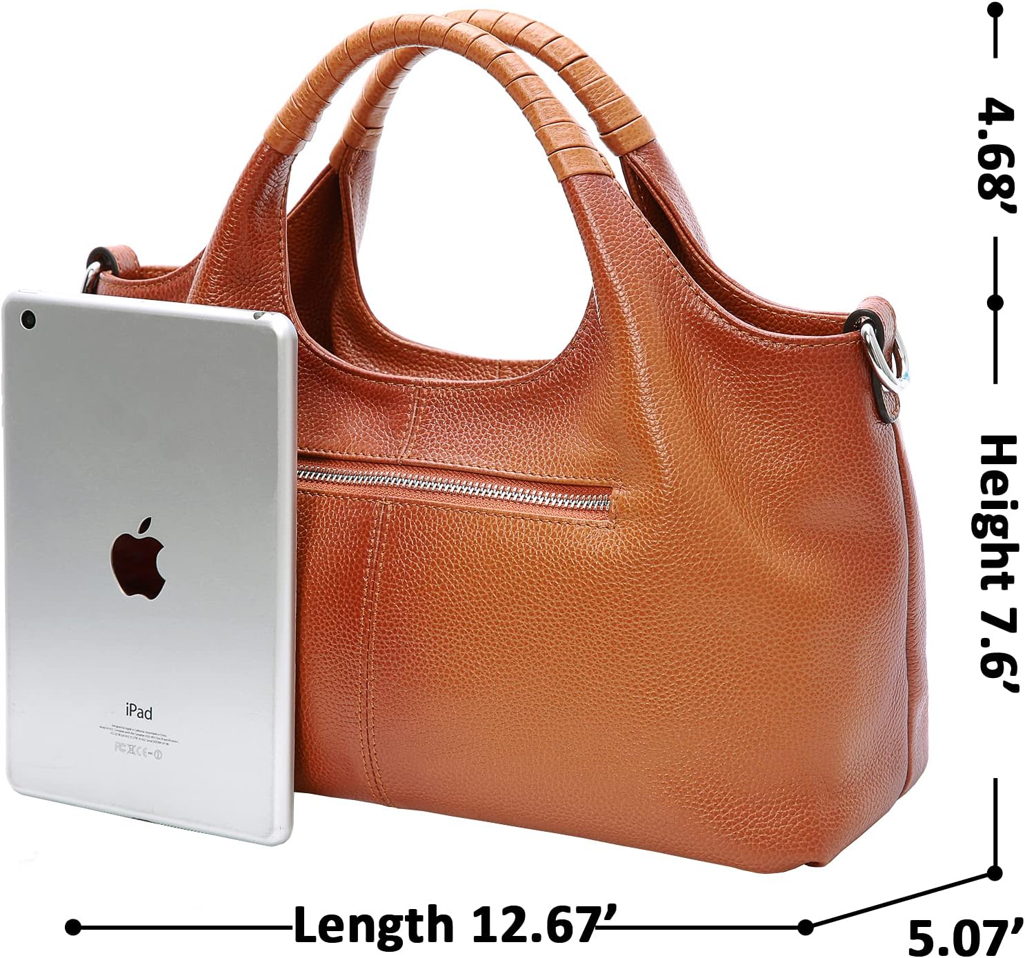 Echte leren schoudertassen en  - Quiet Luxury Bags Designer recensie en prijs