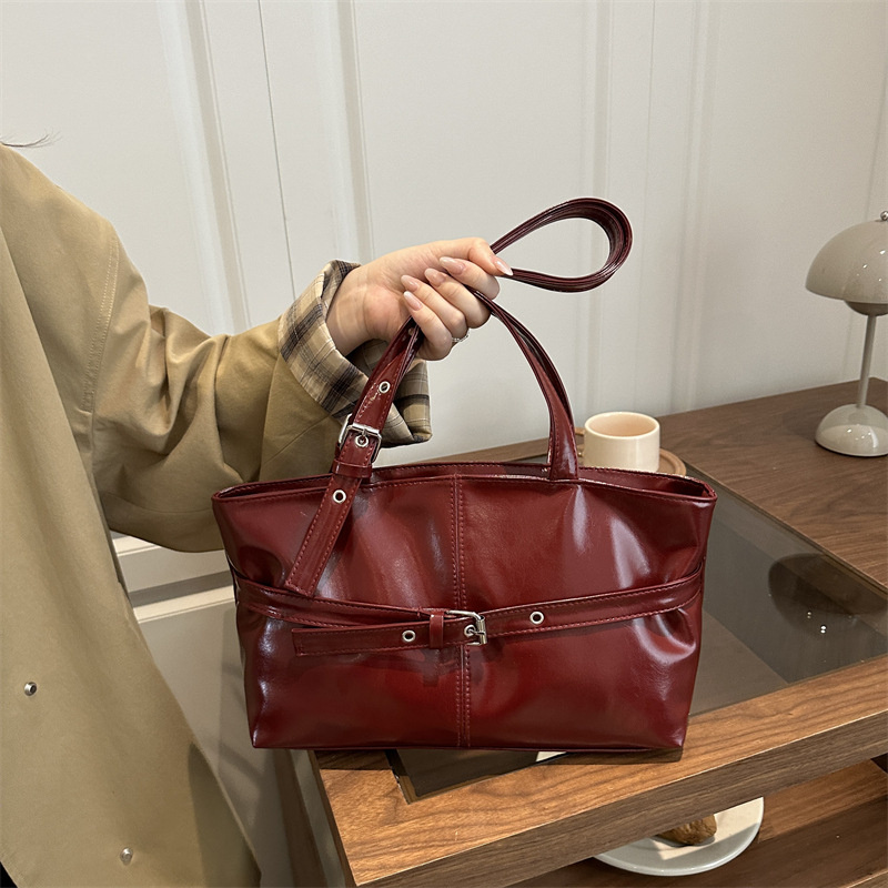 Luxe wijnrode onderarmtas voor - Luxury Bags Vip recensie en prijs
