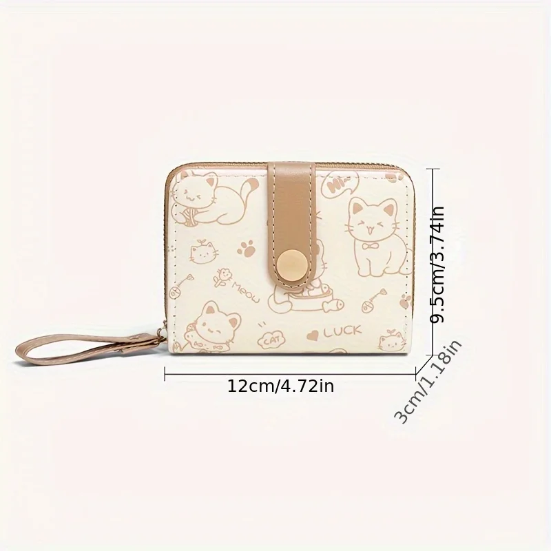 Damesportemonnee met print, sc - Accordion Wallet Zip recensie en prijs