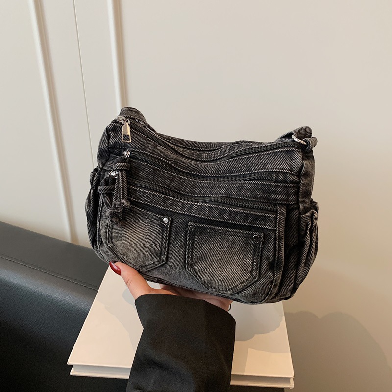Koreaanse Mode Gewassen Denim  - Luxury Bags Vip recensie en prijs