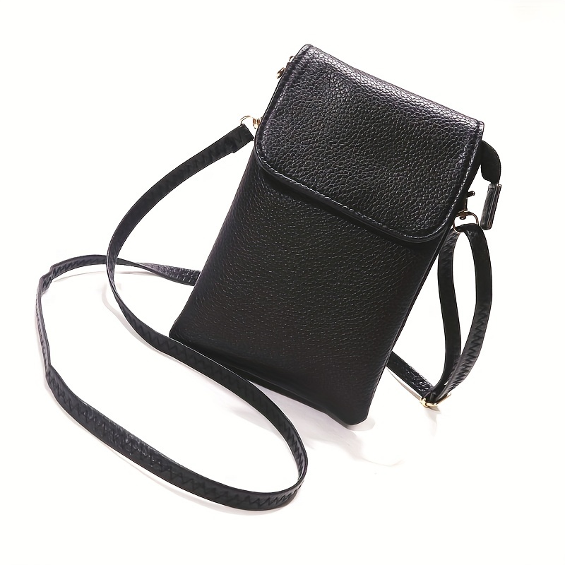 Dames lederen crossbody telefo - Accordion Wallet Zip recensie en prijs