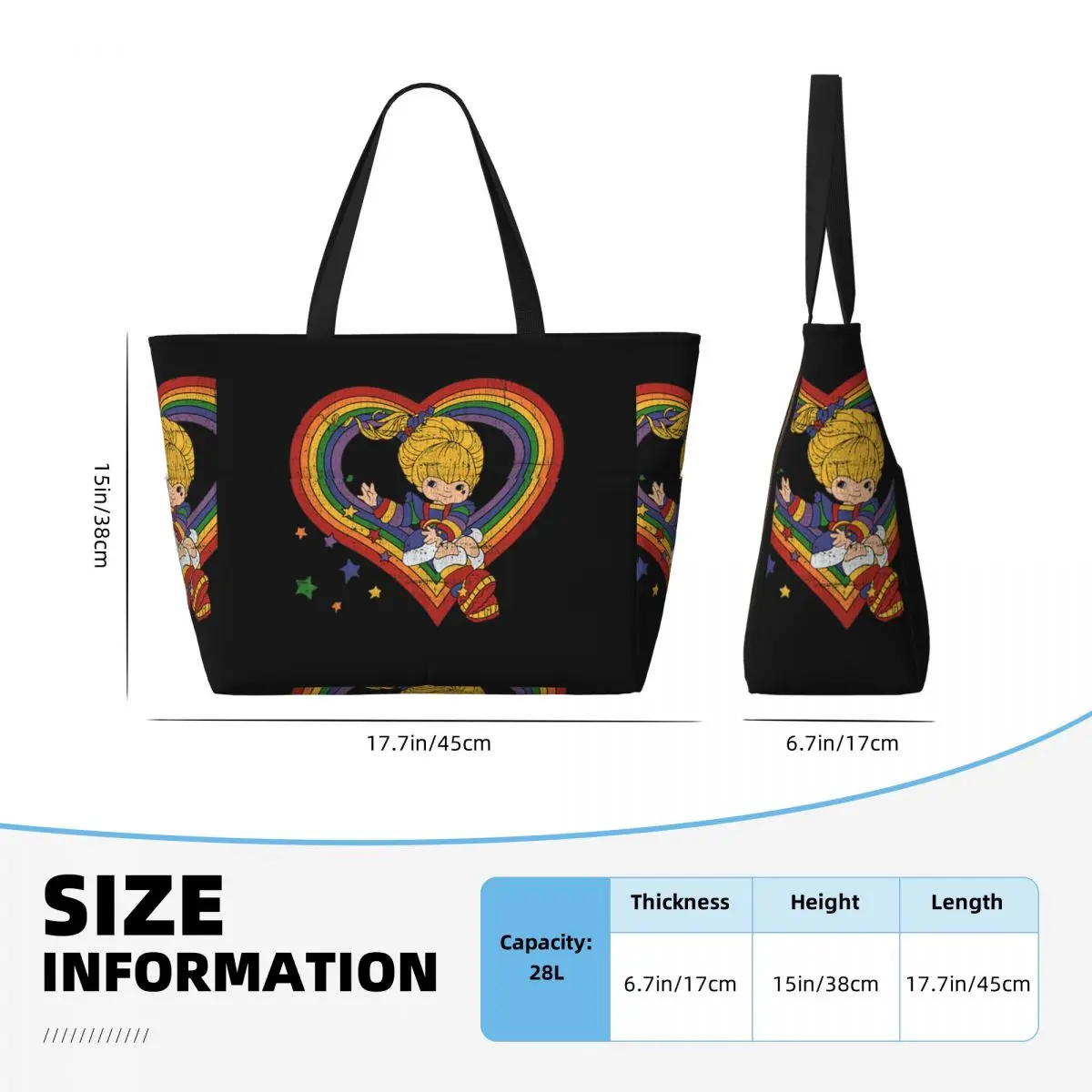 Rainbow Brite met Rainbow Hear - Luxury Yoga Bags recensie en prijs