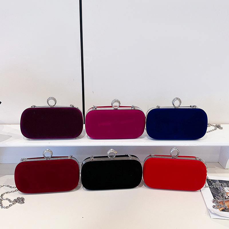 Zwart fluwelen handtas voor da - Luxury Bags Vip recensie en prijs